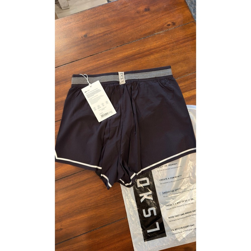 LSKD Accelerate 3" High-Rise Running Shorts Black Reflective Women Small NEW NWT - Picture 2 of 16